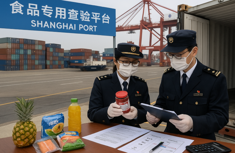 上海食品进口清关全流程解读：2025年代理选择与实操要点